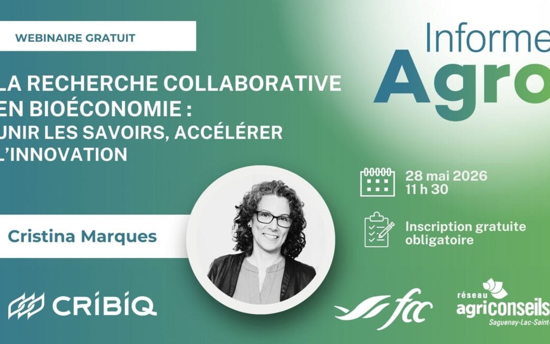 La recherche collaborative en bioéconomie : unir les savoirs, accélérer l&rsquo;innovation